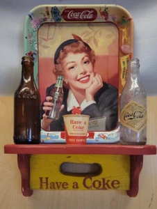 Vintage 1960's Coca-Cola Retro Soda Case Wall Shelf –Have a Coke- #8 - Picture 1 of 7