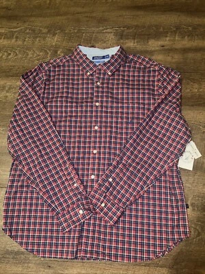 NWT Nautica Plaid Casual Button-Up Shirt Sz XX L - Men's Long Sleeve EUC - Image 1 of 4