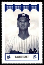 1992 WIZ - STARS OF THE 50'S - RALPH TERRY NEW YORK YANKEES