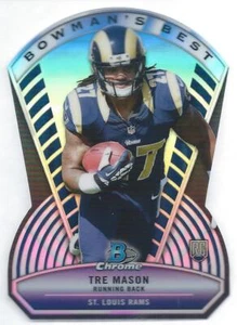 2014 Bowman Chrome BOWMAN'S BEST TRE MASON Auburn Tigers NFL St Louis LA Rams RC - Picture 1 of 1