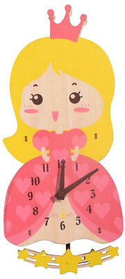 ~ Pretty As A Princess ~ Doll Baby Childs Girls Wall Clock Childrens Baby  • 39.96$