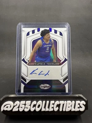 2022-24 Certified KENNETH LOFTON JR #CRC-KLJ College Roll Call RC AUTO - LA TECH - Image 1 of 2