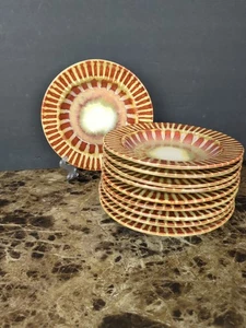 Set di 10 insalatiere in ceramica Richie Watts Good Earth Studio firmate 2003  - Foto 1 di 8