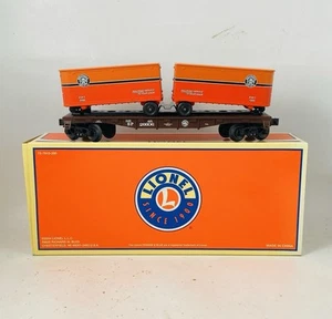 🌟Lionel Trains 6-52410 Southern Pacific Flatcar w/ Trailers 2006 TTOS O Gauge - Picture 1 of 6