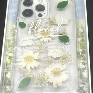 iPhone 14 Pro Max floral case with real flowers - Picture 1 of 2