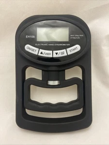 Dinamómetro de mano electrónico entrenador de prueba de fuerza de agarre de 396 lb recarga EH108 - Imagen 1 de 9