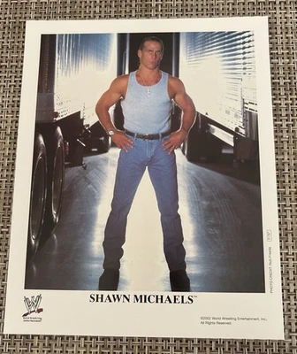 Foto promocional original de Shawn Michaels WWE 2002 P-797 Foto 1 de 4