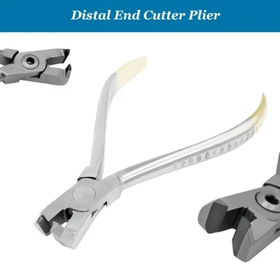TC Tip Distal End Cutter Flush Cut Wire Dental Orthodontic Plier German Grade - Image 1 of 3