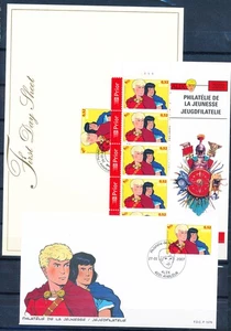 XE53919 Belgium 2007 FDS comics youth philately FDC used - Picture 1 of 1