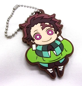 Tanjiro Kamado - Demon Slayer Kimetsu no Yaiba Llavero de goma - Japón - Imagen 1 de 3