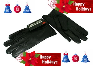 Warme Damenhandschuhe echt weiches Lammleder Thinsulate Futter Handarbeit - Bild 1 von 5