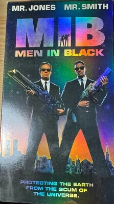 Men In Black (VHS, 1997), Columbia Pictures, Mr Jones, Mr. Smith, MIB Foto 1 de 4