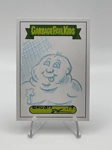 Tarjeta de boceto Garbage Pail Kids Anthony Skubis 2019 1/1 rasguño y apestoso mate graso - Imagen 1 de 4