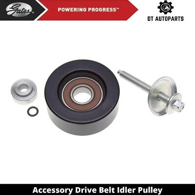 For 2010-2012 Mazda 3 Sport Drive Belt Idler Pulley Smooth Pulley Gates 2011 - Image 1 of 4