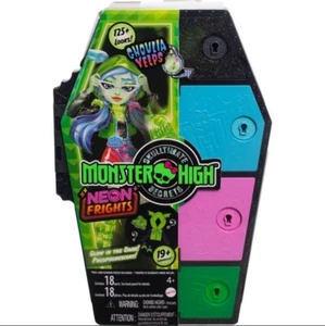 Monster High Skulltimate Secrets Neon Frights Ghoulia Yelps Fashion Doll New - Picture 1 of 2