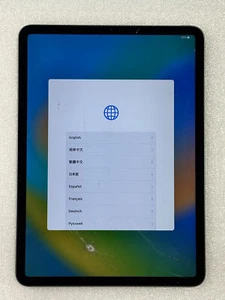  iPad Pro 11 pouces (Gen 2) Wi-Fi 128 Go - Gris Sidéral A2228 (FISSURÉ) - Photo 1/5