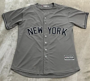 Vintage Majestic Cool Base MLB New York Yankees Alex Rodriguez A-Rod Jersey sz L - Picture 1 of 13