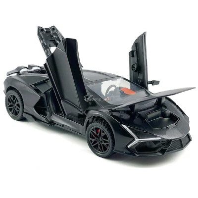 1/32 Scale Lamborghini Revuelto Model Car Diecast Toy Cars Toys for Kids Black - Image 1 of 4