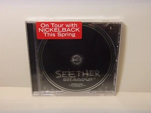 PROMO CD SINGLE SEETHER "BREAKDOWN" 2008 WIND-UP RECORDS - Picture 1 of 3