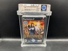 The Lord of the Rings: Return of the King PS2 WATA 9.6 A FACTORY SEALED MINT VGA