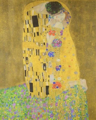 MY PAINT BY NUMBERS USA - DIY Paint by Number Kit Acrylic Painting Home Decor - The Kiss - Klimt