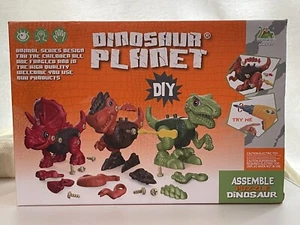 Dinosaur Planet DIY Put Together & Take Apart Toys 3 Included in Set Ages 3+ NEW - Picture 1 of 9