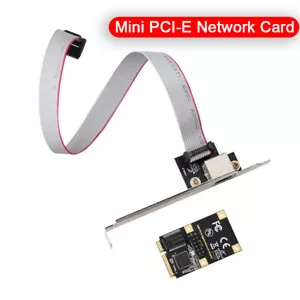 1G Mini PCIE Gigabit Network Card Ethernet RJ45 LAN Wired Adapter for intel I210 - Picture 1 of 7