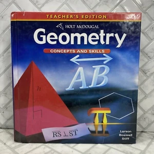 Teacher's Edition Geometry: Concepts and Skill By Holt Mcdougal - Picture 1 of 7