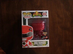 Funko POP in vinile Ranger rosso! - Power Rangers #412 - Esclusiva Game Stop/Morphing - Foto 1 di 7