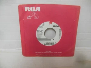 THE EURYTHMICS nr mint 45 rpm WHO'S THAT GIRL b/w AQUA - Picture 1 of 5