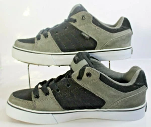 Tony Hawk Para hombres 7M Gris Negro Gamuza Zapatos de Skate Skater - Imagen 1 de 12