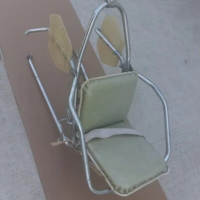  ANTIGUA Bicicleta Trasera Bicicleta Niño Asiento Infantil Portabicicletas Retro Coleccionable Foto 1 de 4