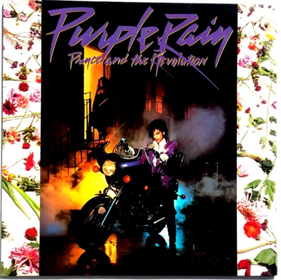 PRINCE & THE REVOLUTION - Purple Rain - Vinyl LP 1984 Warner Bros 1-25110 POSTER - Image 1 of 4