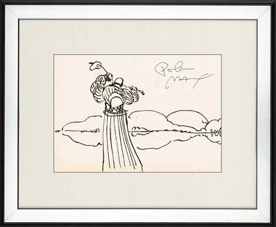 PETER MAX - TINTA ANTIGUA - ¡HECHA A MANO!!! Foto 1 de 2