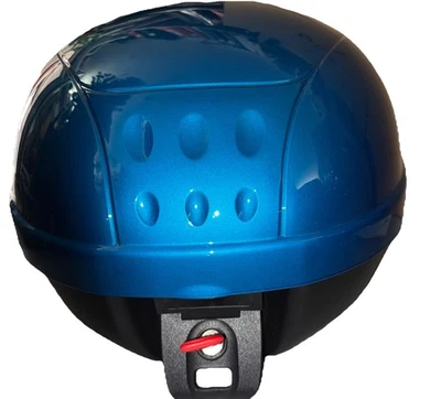 Valigia Posteriore MBK Ovetto -Yamaha Neo’s 50 Colore BLU  LT.28-ORIGINALE - Imagen 1 de 3