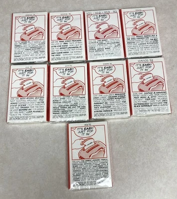 11 New Columbia Buyways (Promo) Cassette Tapes Sony Music 1992 Vintage - Image 1 of 4