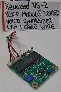 Scheda modulo vocale Kenwood VS-2 unità sintetizzatore vocale e cavo cavo  - Foto 1 di 18