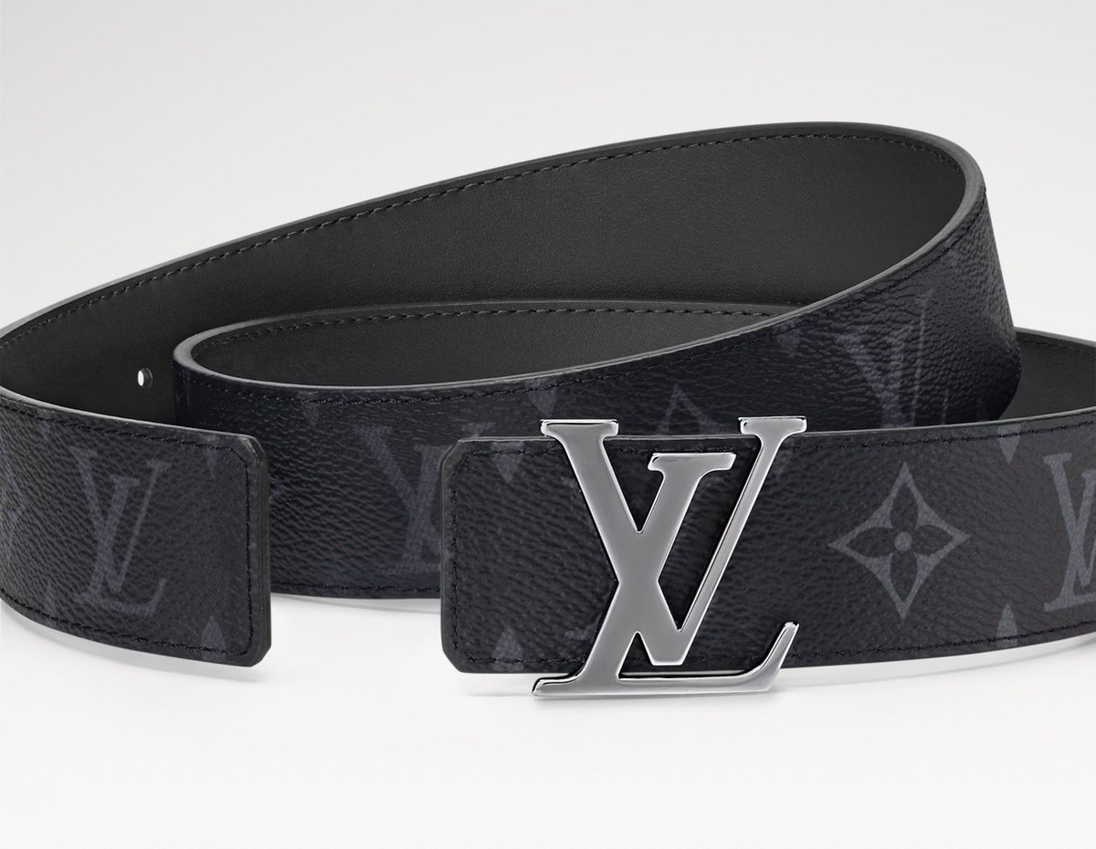 小物 90~00svintage LOUISVUITTON LVbuckle belt Louis Vuitton Belt 90 In Men's Belts for sale - eBay