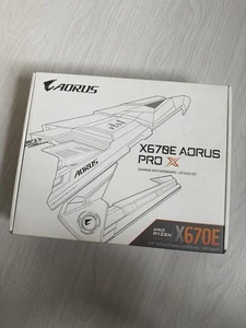 Gigabyte X670E AORUS PRO X White Motherboard Socket AM5/X670/DDR5 ATX - Picture 1 of 8