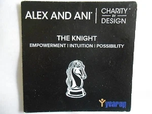 Alex and Ani THE KNIGHT Expandable Wire Bracelet Rafaelian Silver NWTBC - Picture 1 of 7