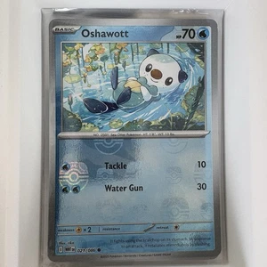 Oshawott (Master Ball Pattern) Common SV: White Flare 021/086 NM Holofoil - Bild 1 von 2
