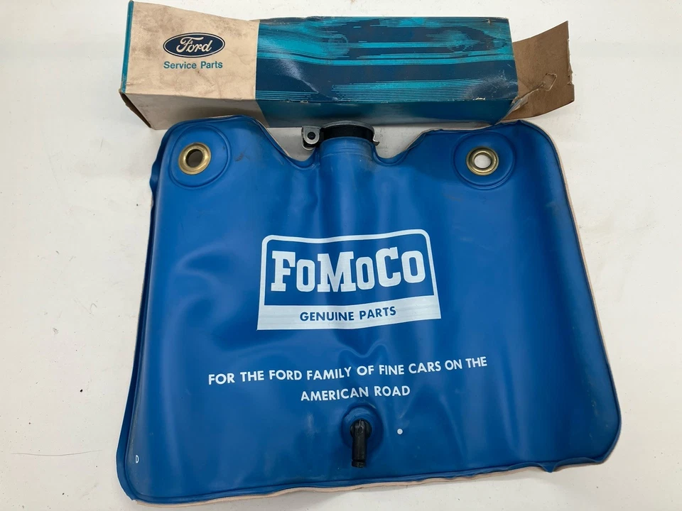 Bolsa de lavado de parabrisas azul Ford Passenger Bronco 61-67 NOS C1AZ-17618-D Foto 1 de 4