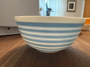 Pyrex Schale blau gestreift 403 - Bild 1 von 11