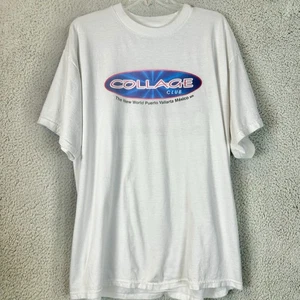 VTG Y2K College Club Men’s XL T Shirt - The New World Puerto Vallarta, MX Party - Picture 1 of 6