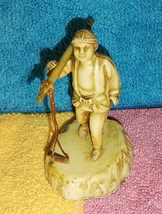 Nice Vintage Resin Asian Figure - Picture 1 of 3