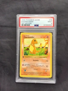 Pokemon Cards: Base Set 1st Edition Common: Charmander 46/102 PSA 9 - Picture 1 of 6