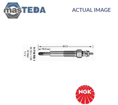6900 ENGINE GLOW PLUG NGK NEW OE REPLACEMENT - Image 1 of 4