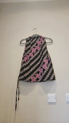 French Connection 100% Silk Halterneck Sleeveless Ladies Summer Top Size 10 - Image 1 of 4