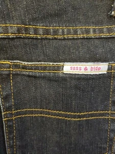 sass & bide Sydney Dark Blue Jeans Australia Size 27 US 6 Very gently worn! - Picture 1 of 4