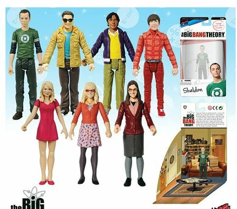 2014 The Big Bang Theory 3 3/4-Inch Action Figures Series 1 CHOOSE Cover